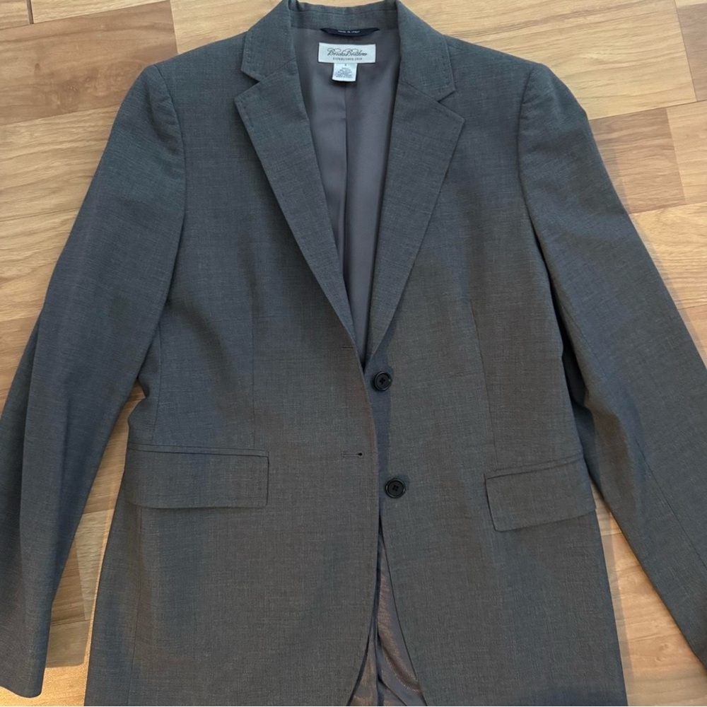 Brooks Brothers Charcoal Blazer